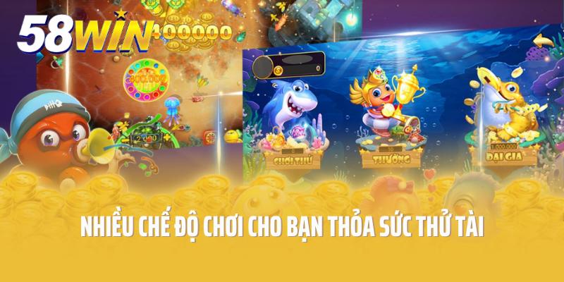 Nhiều chế độ chơi cho bạn thỏa sức thử tài