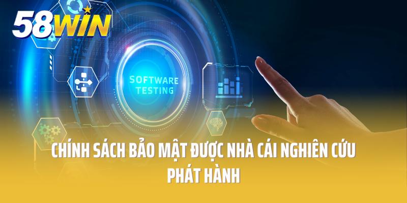 Chính sách bảo mật được nhà cái nghiên cứu, phát hành