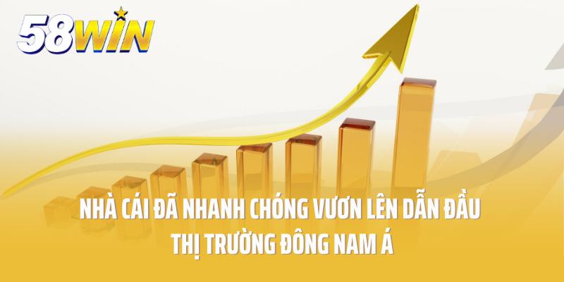 Nhà cái đã nhanh chóng vươn lên dẫn đầu thị trường Đông Nam Á
